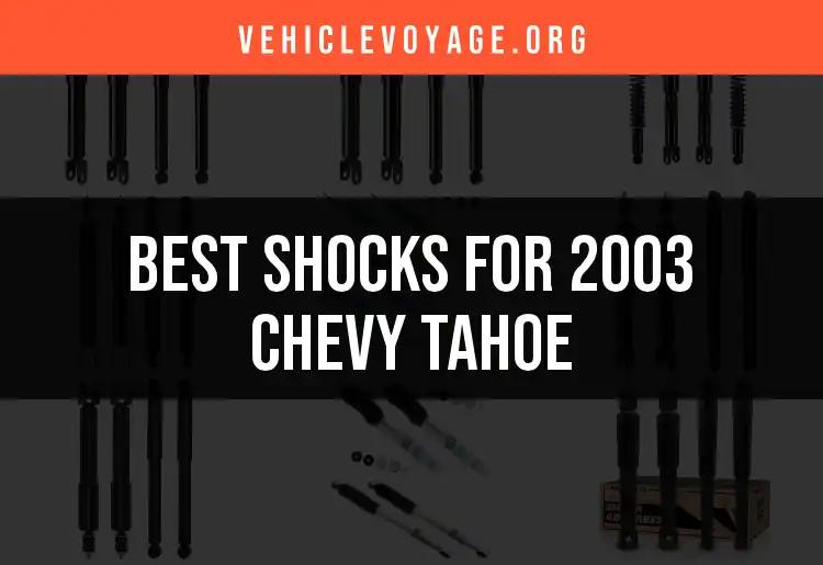 Top 10 Shocks for 2003 Chevy Tahoe: Our Expert Choices
