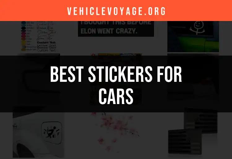 14 Best Stickers for Cars to Transform Your Ride